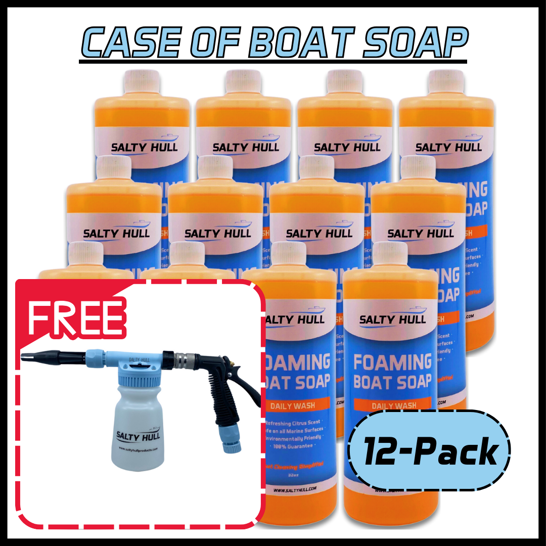 Case of Boat Soap with FREE Foam Gun